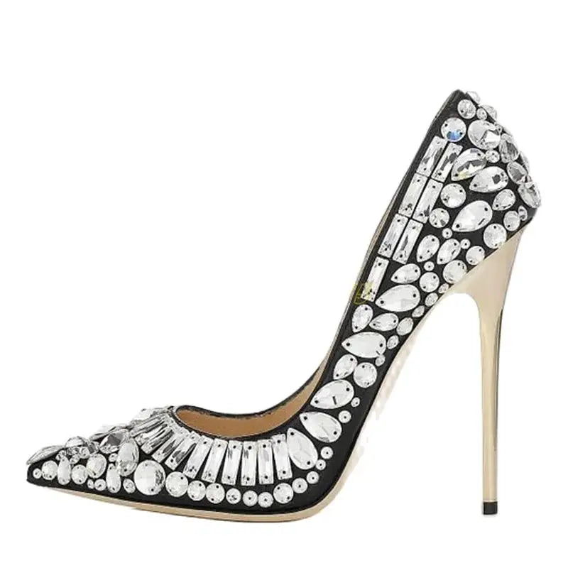 Crystal Stiletto Shoes
