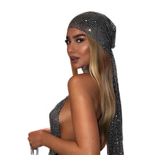 Load image into Gallery viewer, Crystal Mesh Headwrap
