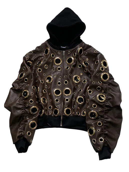 Metal Circle Jacket-Modern Baby Las Vegas