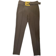 Load image into Gallery viewer, Gold Belt Buckle Pant Leggings
