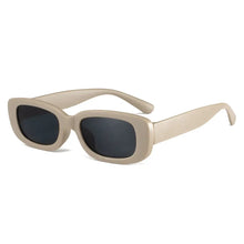 Load image into Gallery viewer, Solid Color Rectangular Sunglasses
