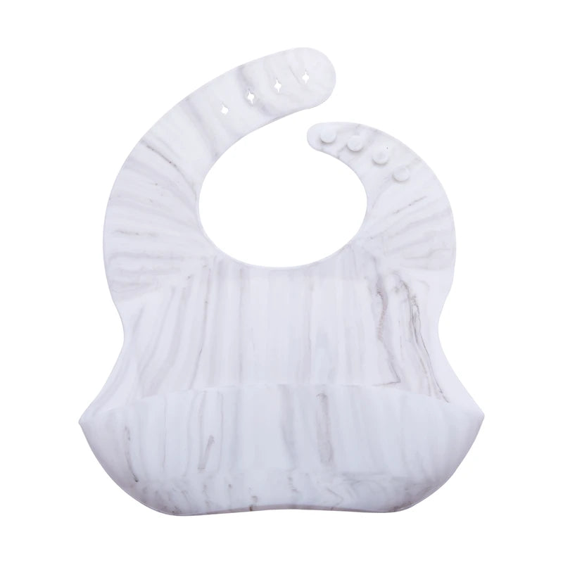 Silicone Marble Bib