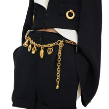 Load image into Gallery viewer, Gold-plated Chain Belt
