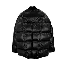 Load image into Gallery viewer, Puffer Ribbed Bomber Jacket
