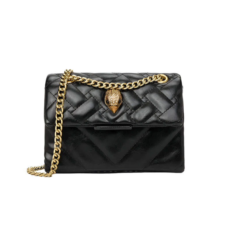 Retro Gold Chain Crossbody Handbag