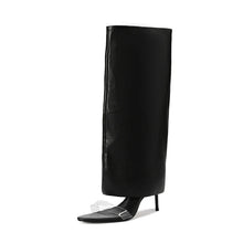 Load image into Gallery viewer, Clear Strap Sandal Boots-Modern Baby Las Vegas

