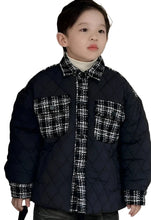 Load image into Gallery viewer, Black Patch Quilted Jacket
