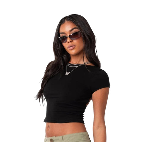 Backless T-shirt-Modern Baby Las Vegas