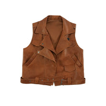 Load image into Gallery viewer, Leather Vest Set
