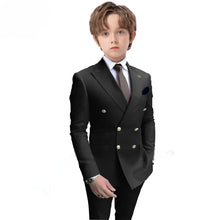 Load image into Gallery viewer, Double-Breasted Blazer Tuxedo Set
