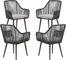 Load image into Gallery viewer, Woven Patio Dining Chair Set
