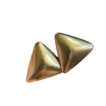 Load image into Gallery viewer, Large Vintage Metal Stud Earrings
