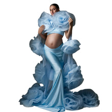 Load image into Gallery viewer, Large Rose Sash Dress Set
