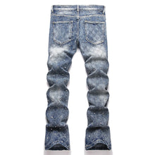 Load image into Gallery viewer, Crystal Boot Cut Denim Jeans
