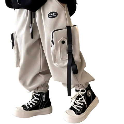 Pocket Strap Harem Pants-Modern Baby Las Vegas