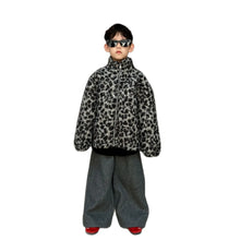 Load image into Gallery viewer, Thick Leopard Zipper Jacket
