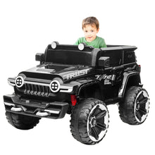 Load image into Gallery viewer, Black Ride On Truck
