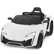 Load image into Gallery viewer, White Lambo Door Sport Electric Toy Car
