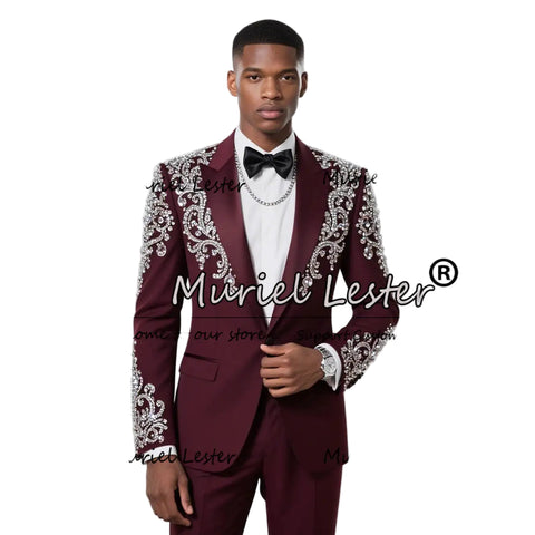 Hollow Out Mesh Heart Tuxedo