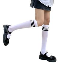 Load image into Gallery viewer, Striped Knee High Socks
