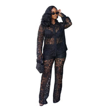 Load image into Gallery viewer, Lace Pant Set
