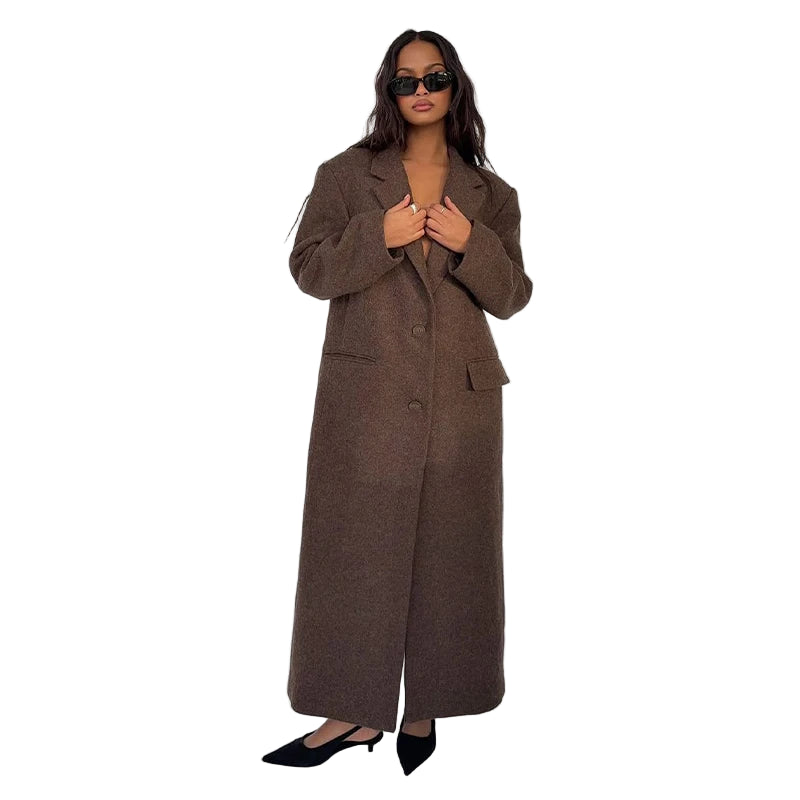 Brown Wool Coat
