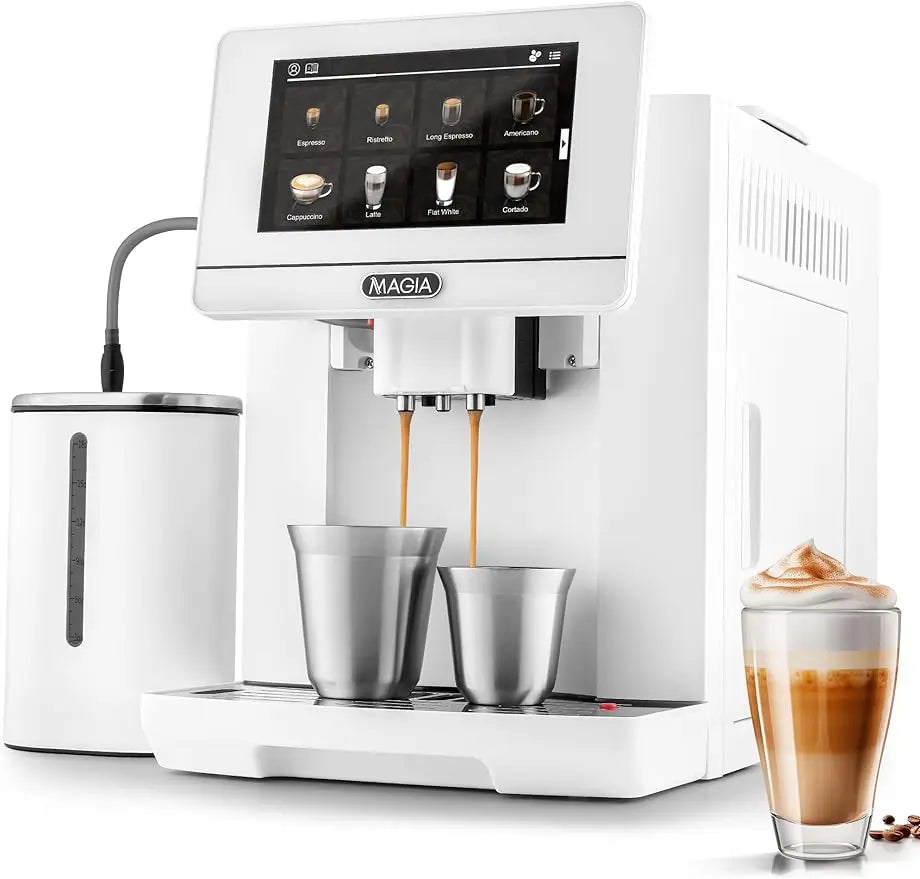 Touchscreen Espresso Machine with Grinder