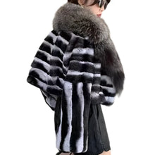 Load image into Gallery viewer, Patch Fur Collar Coat
