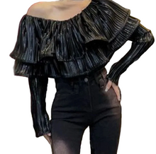 Load image into Gallery viewer, Vintage Ruffle Top
