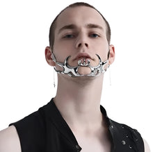 Load image into Gallery viewer, Irregular Titanium Steel Chin Jewelry
