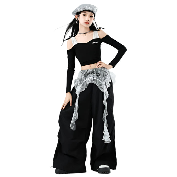 Lace Patch Pant Set-Modern Baby Las Vegas