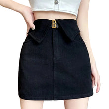 Load image into Gallery viewer, Folded Denim Skirt Collection
