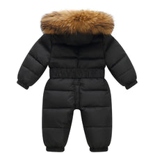 Load image into Gallery viewer, Metallic Belted Snowsuit
