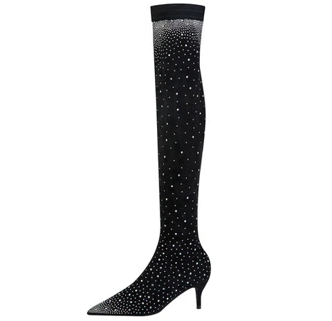 Crystal Sock Boot-Modern Baby Las Vegas