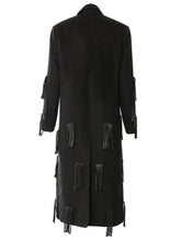 Load image into Gallery viewer, Long Letter Tassel Blazer Jacket
