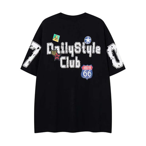 Colored Armor Print T-Shirt