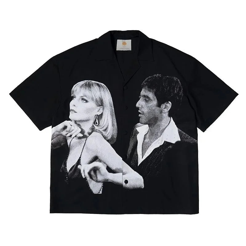 Portrait Print Top