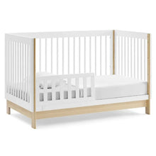 Load image into Gallery viewer, Two Color Wood 4-In-1 Convertible Crib
