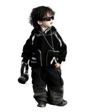 Load image into Gallery viewer, Graffiti Zipper Pocket Hoodie
