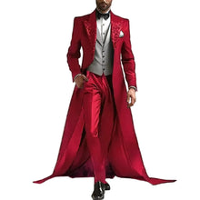 Load image into Gallery viewer, Luxury Long Train Suit
