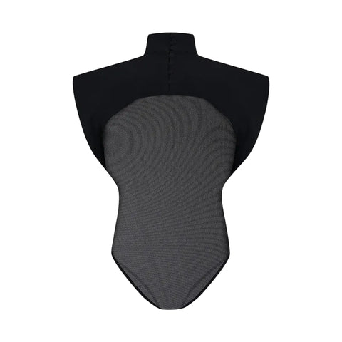 Patch Mesh Bodysuit
