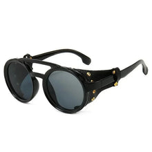 Load image into Gallery viewer, Steampunk Shield Sunglasses
