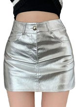Load image into Gallery viewer, Metallic Skirt
