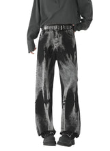 Load image into Gallery viewer, Tie-Dye Wide-Leg Denim Jeans-Modern Baby Las Vegas
