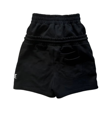 Double-Waisted Patch Shorts-Modern Baby Las Vegas