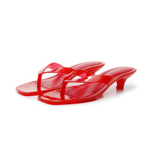 Load image into Gallery viewer, Jelly Kitten Heel Sandals
