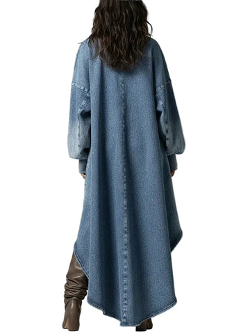 Irregular Denim Dress