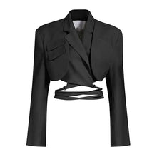 Load image into Gallery viewer, Bandage Blazer Top
