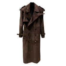 Load image into Gallery viewer, Long Suede Coat-Modern Baby Las Vegas
