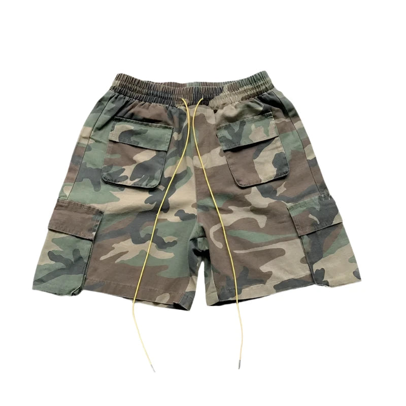 Pocket Camo Cargo Shorts